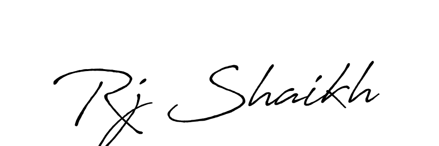 Once you've used our free online signature maker to create your best signature Antro_Vectra_Bolder style, it's time to enjoy all of the benefits that Rj Shaikh name signing documents. Rj Shaikh signature style 7 images and pictures png