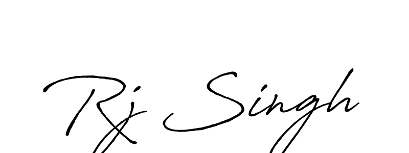 It looks lik you need a new signature style for name Rj Singh. Design unique handwritten (Antro_Vectra_Bolder) signature with our free signature maker in just a few clicks. Rj Singh signature style 7 images and pictures png