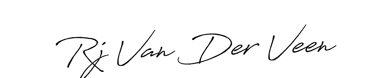 The best way (Antro_Vectra_Bolder) to make a short signature is to pick only two or three words in your name. The name Rj Van Der Veen include a total of six letters. For converting this name. Rj Van Der Veen signature style 7 images and pictures png