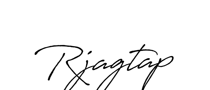 How to Draw Rjagtap signature style? Antro_Vectra_Bolder is a latest design signature styles for name Rjagtap. Rjagtap signature style 7 images and pictures png