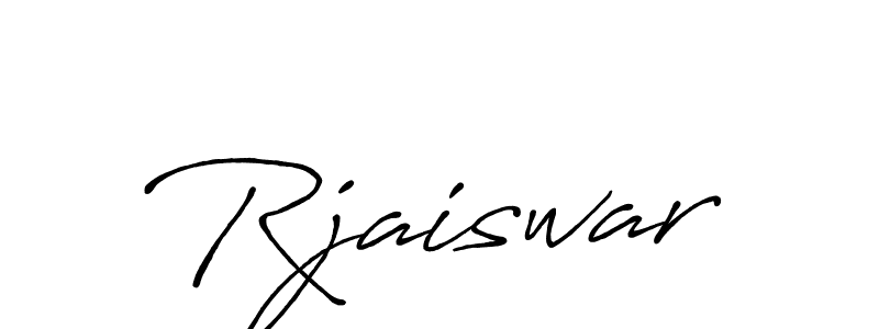 It looks lik you need a new signature style for name Rjaiswar. Design unique handwritten (Antro_Vectra_Bolder) signature with our free signature maker in just a few clicks. Rjaiswar signature style 7 images and pictures png