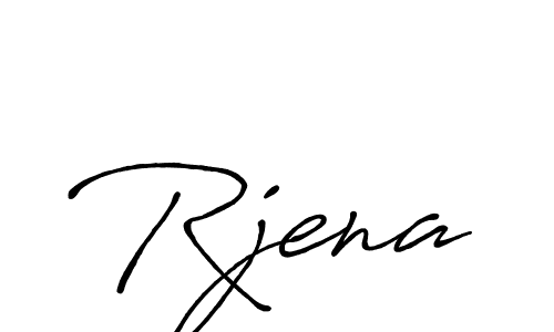 if you are searching for the best signature style for your name Rjena. so please give up your signature search. here we have designed multiple signature styles  using Antro_Vectra_Bolder. Rjena signature style 7 images and pictures png