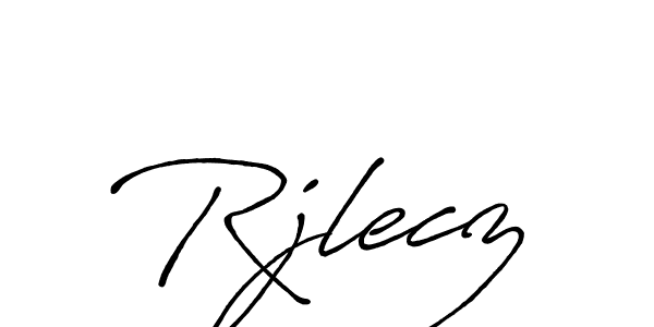 Also You can easily find your signature by using the search form. We will create Rjlecz name handwritten signature images for you free of cost using Antro_Vectra_Bolder sign style. Rjlecz signature style 7 images and pictures png