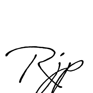 Once you've used our free online signature maker to create your best signature Antro_Vectra_Bolder style, it's time to enjoy all of the benefits that Rjp name signing documents. Rjp signature style 7 images and pictures png