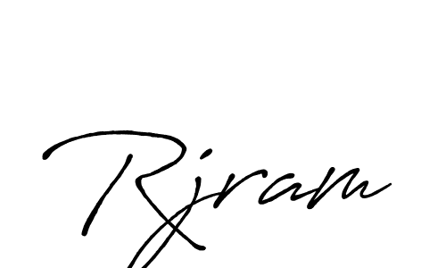 How to Draw Rjram signature style? Antro_Vectra_Bolder is a latest design signature styles for name Rjram. Rjram signature style 7 images and pictures png