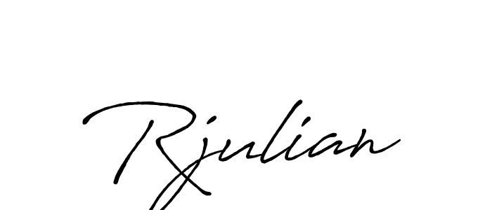 Similarly Antro_Vectra_Bolder is the best handwritten signature design. Signature creator online .You can use it as an online autograph creator for name Rjulian. Rjulian signature style 7 images and pictures png