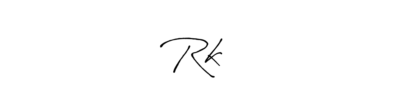 How to make Rkमीना name signature. Use Antro_Vectra_Bolder style for creating short signs online. This is the latest handwritten sign. Rkमीना signature style 7 images and pictures png