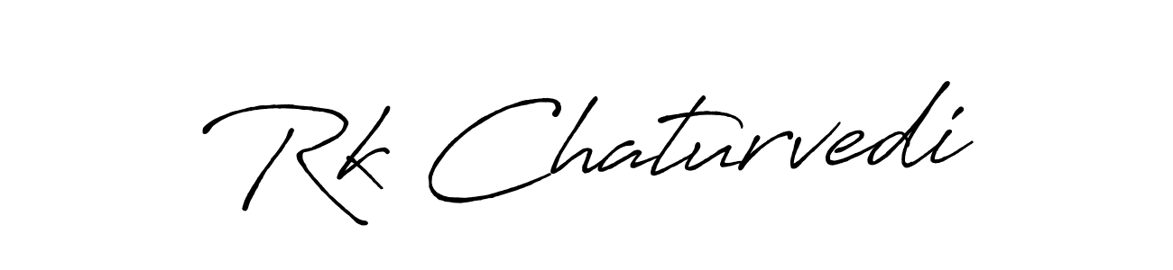 Similarly Antro_Vectra_Bolder is the best handwritten signature design. Signature creator online .You can use it as an online autograph creator for name Rk Chaturvedi. Rk Chaturvedi signature style 7 images and pictures png