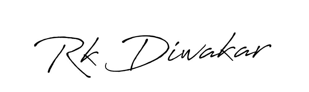 This is the best signature style for the Rk Diwakar name. Also you like these signature font (Antro_Vectra_Bolder). Mix name signature. Rk Diwakar signature style 7 images and pictures png