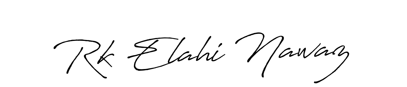 You should practise on your own different ways (Antro_Vectra_Bolder) to write your name (Rk Elahi Nawaz) in signature. don't let someone else do it for you. Rk Elahi Nawaz signature style 7 images and pictures png