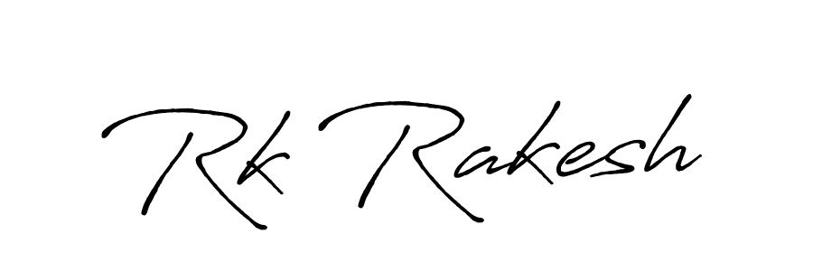 It looks lik you need a new signature style for name Rk Rakesh. Design unique handwritten (Antro_Vectra_Bolder) signature with our free signature maker in just a few clicks. Rk Rakesh signature style 7 images and pictures png