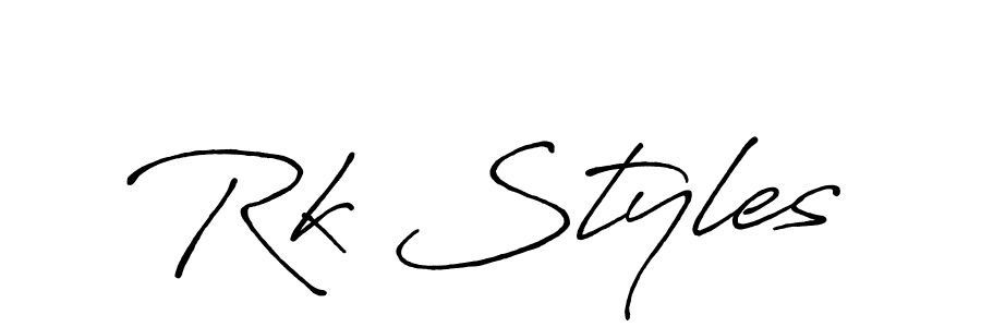 Also You can easily find your signature by using the search form. We will create Rk Styles name handwritten signature images for you free of cost using Antro_Vectra_Bolder sign style. Rk Styles signature style 7 images and pictures png