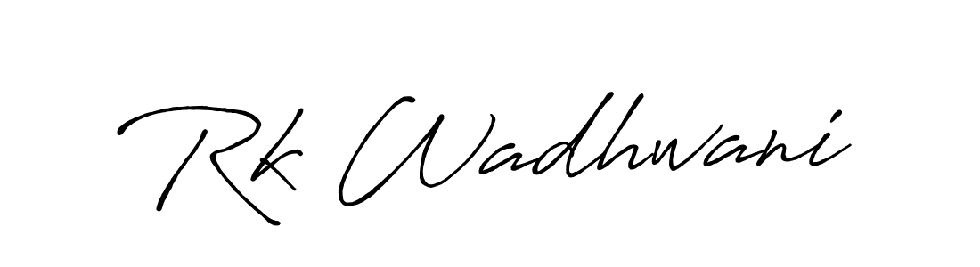 Best and Professional Signature Style for Rk Wadhwani. Antro_Vectra_Bolder Best Signature Style Collection. Rk Wadhwani signature style 7 images and pictures png