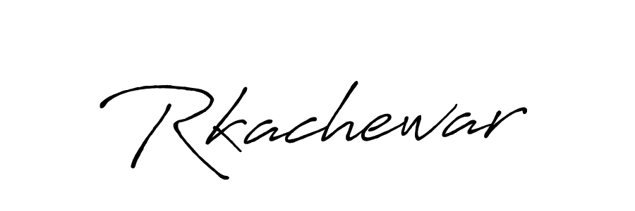 Rkachewar stylish signature style. Best Handwritten Sign (Antro_Vectra_Bolder) for my name. Handwritten Signature Collection Ideas for my name Rkachewar. Rkachewar signature style 7 images and pictures png