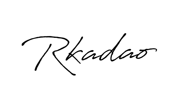The best way (Antro_Vectra_Bolder) to make a short signature is to pick only two or three words in your name. The name Rkadao include a total of six letters. For converting this name. Rkadao signature style 7 images and pictures png