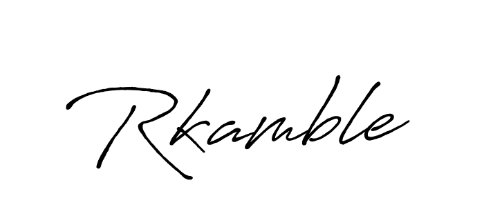 How to Draw Rkamble signature style? Antro_Vectra_Bolder is a latest design signature styles for name Rkamble. Rkamble signature style 7 images and pictures png