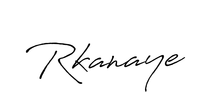 Design your own signature with our free online signature maker. With this signature software, you can create a handwritten (Antro_Vectra_Bolder) signature for name Rkanaye. Rkanaye signature style 7 images and pictures png