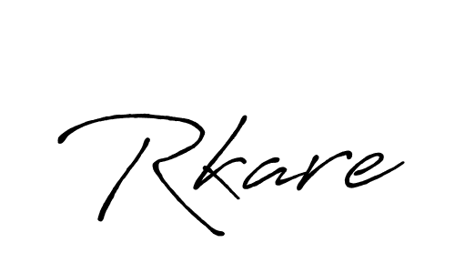 It looks lik you need a new signature style for name Rkare. Design unique handwritten (Antro_Vectra_Bolder) signature with our free signature maker in just a few clicks. Rkare signature style 7 images and pictures png
