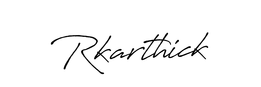 You can use this online signature creator to create a handwritten signature for the name Rkarthick. This is the best online autograph maker. Rkarthick signature style 7 images and pictures png