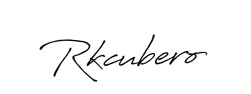 Similarly Antro_Vectra_Bolder is the best handwritten signature design. Signature creator online .You can use it as an online autograph creator for name Rkcubero. Rkcubero signature style 7 images and pictures png