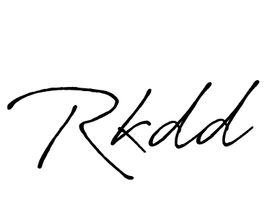 How to make Rkdd name signature. Use Antro_Vectra_Bolder style for creating short signs online. This is the latest handwritten sign. Rkdd signature style 7 images and pictures png