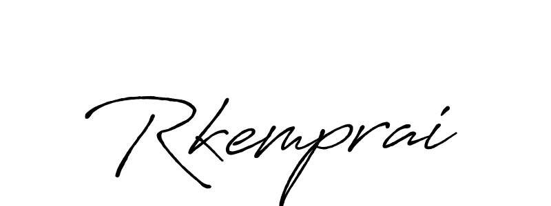 Similarly Antro_Vectra_Bolder is the best handwritten signature design. Signature creator online .You can use it as an online autograph creator for name Rkemprai. Rkemprai signature style 7 images and pictures png