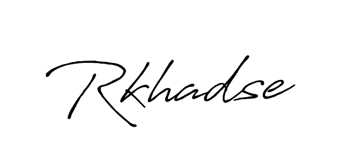 How to make Rkhadse name signature. Use Antro_Vectra_Bolder style for creating short signs online. This is the latest handwritten sign. Rkhadse signature style 7 images and pictures png