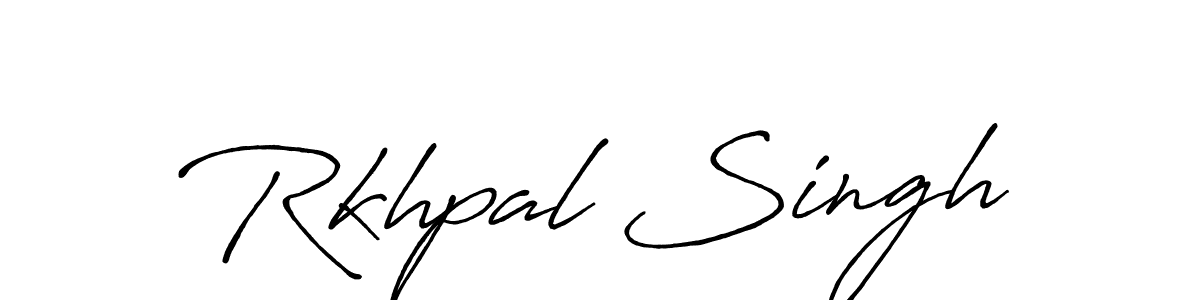Also we have Rkhpal Singh name is the best signature style. Create professional handwritten signature collection using Antro_Vectra_Bolder autograph style. Rkhpal Singh signature style 7 images and pictures png