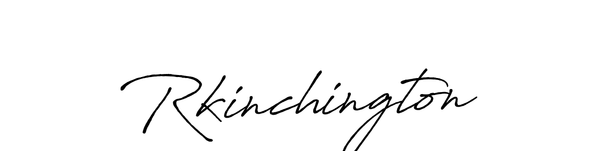 Rkinchington stylish signature style. Best Handwritten Sign (Antro_Vectra_Bolder) for my name. Handwritten Signature Collection Ideas for my name Rkinchington. Rkinchington signature style 7 images and pictures png