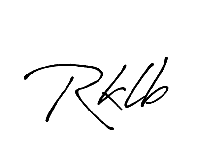 Similarly Antro_Vectra_Bolder is the best handwritten signature design. Signature creator online .You can use it as an online autograph creator for name Rklb. Rklb signature style 7 images and pictures png
