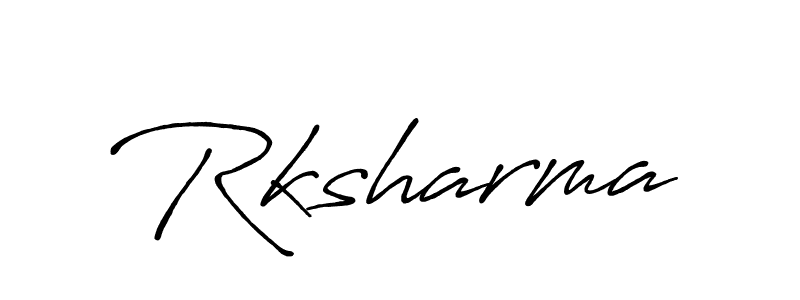 Once you've used our free online signature maker to create your best signature Antro_Vectra_Bolder style, it's time to enjoy all of the benefits that Rksharma name signing documents. Rksharma signature style 7 images and pictures png