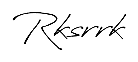 Create your official email sign-off with Rksrrk name in Antro_Vectra_Bolder style. Crisp, clean, and perfectly legible across all screens. Rksrrk signature style 7 images and pictures png