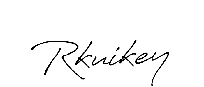 Also we have Rkuikey name is the best signature style. Create professional handwritten signature collection using Antro_Vectra_Bolder autograph style. Rkuikey signature style 7 images and pictures png
