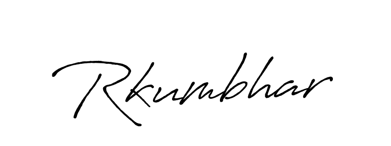 Make a beautiful signature design for name Rkumbhar. Use this online signature maker to create a handwritten signature for free. Rkumbhar signature style 7 images and pictures png