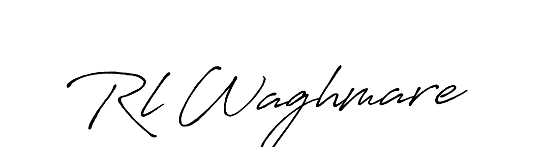 Similarly Antro_Vectra_Bolder is the best handwritten signature design. Signature creator online .You can use it as an online autograph creator for name Rl Waghmare. Rl Waghmare signature style 7 images and pictures png