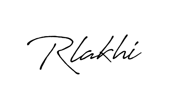 Also we have Rlakhi name is the best signature style. Create professional handwritten signature collection using Antro_Vectra_Bolder autograph style. Rlakhi signature style 7 images and pictures png