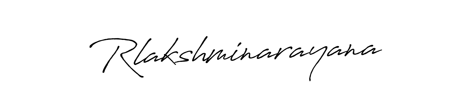 It looks lik you need a new signature style for name Rlakshminarayana. Design unique handwritten (Antro_Vectra_Bolder) signature with our free signature maker in just a few clicks. Rlakshminarayana signature style 7 images and pictures png