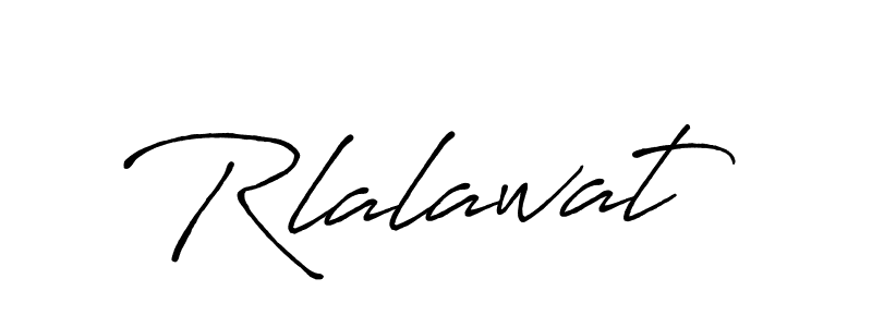 Make a beautiful signature design for name Rlalawat. With this signature (Antro_Vectra_Bolder) style, you can create a handwritten signature for free. Rlalawat signature style 7 images and pictures png