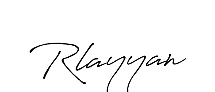 How to make Rlayyan name signature. Use Antro_Vectra_Bolder style for creating short signs online. This is the latest handwritten sign. Rlayyan signature style 7 images and pictures png