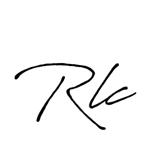 Use a signature maker to create a handwritten signature online. With this signature software, you can design (Antro_Vectra_Bolder) your own signature for name Rlc. Rlc signature style 7 images and pictures png