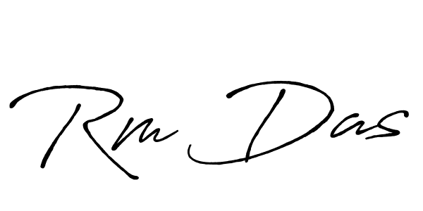 It looks lik you need a new signature style for name Rm Das. Design unique handwritten (Antro_Vectra_Bolder) signature with our free signature maker in just a few clicks. Rm Das signature style 7 images and pictures png