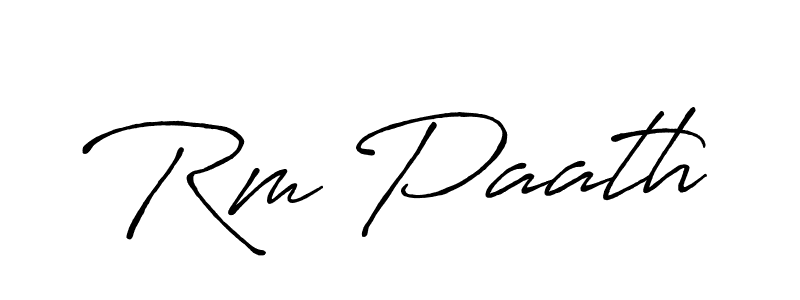 if you are searching for the best signature style for your name Rm Paath. so please give up your signature search. here we have designed multiple signature styles  using Antro_Vectra_Bolder. Rm Paath signature style 7 images and pictures png