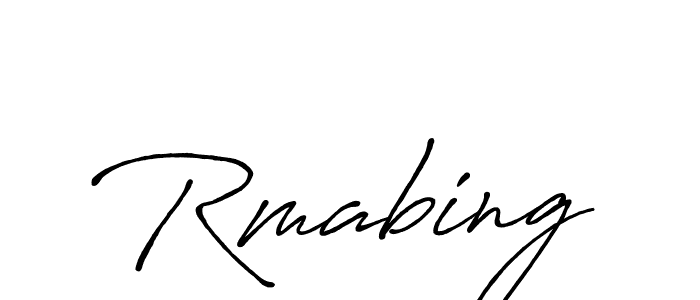 Make a beautiful signature design for name Rmabing. Use this online signature maker to create a handwritten signature for free. Rmabing signature style 7 images and pictures png