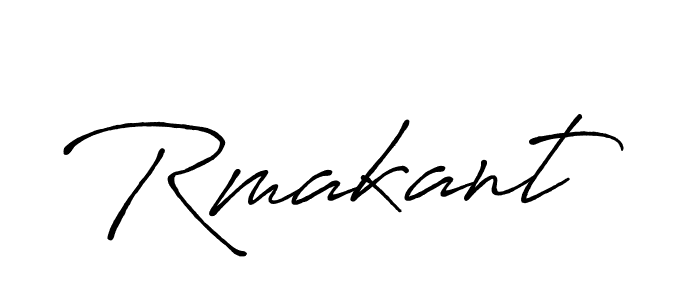 It looks lik you need a new signature style for name Rmakant. Design unique handwritten (Antro_Vectra_Bolder) signature with our free signature maker in just a few clicks. Rmakant signature style 7 images and pictures png