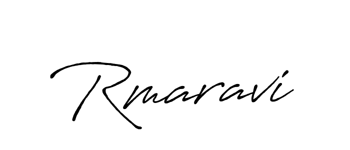 Rmaravi stylish signature style. Best Handwritten Sign (Antro_Vectra_Bolder) for my name. Handwritten Signature Collection Ideas for my name Rmaravi. Rmaravi signature style 7 images and pictures png