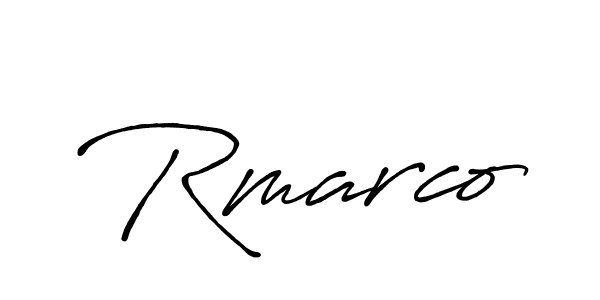 Also we have Rmarco name is the best signature style. Create professional handwritten signature collection using Antro_Vectra_Bolder autograph style. Rmarco signature style 7 images and pictures png