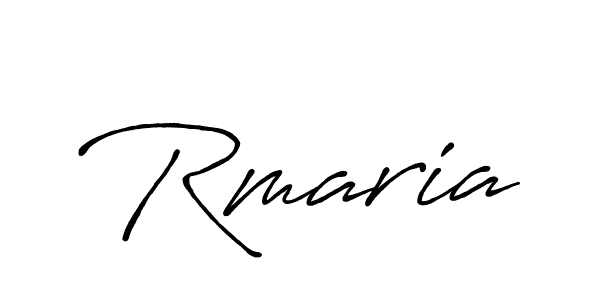 How to make Rmaria signature? Antro_Vectra_Bolder is a professional autograph style. Create handwritten signature for Rmaria name. Rmaria signature style 7 images and pictures png