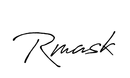 Once you've used our free online signature maker to create your best signature Antro_Vectra_Bolder style, it's time to enjoy all of the benefits that Rmask name signing documents. Rmask signature style 7 images and pictures png