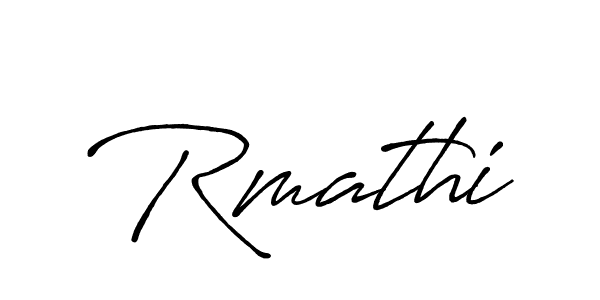 Antro_Vectra_Bolder is a professional signature style that is perfect for those who want to add a touch of class to their signature. It is also a great choice for those who want to make their signature more unique. Get Rmathi name to fancy signature for free. Rmathi signature style 7 images and pictures png