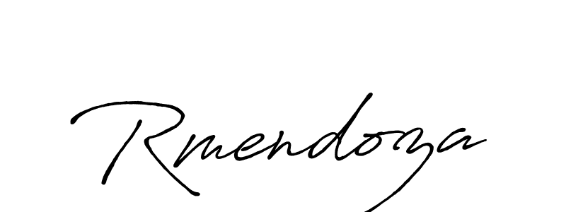 The best way (Antro_Vectra_Bolder) to make a short signature is to pick only two or three words in your name. The name Rmendoza include a total of six letters. For converting this name. Rmendoza signature style 7 images and pictures png